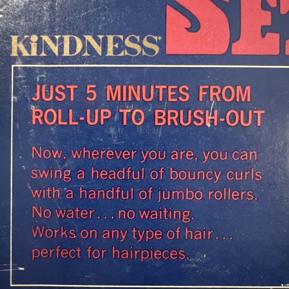 Kindness Swing Setter by Clairol Hot Rollers K-5 Vintage 1968 NOB NO PINS‎